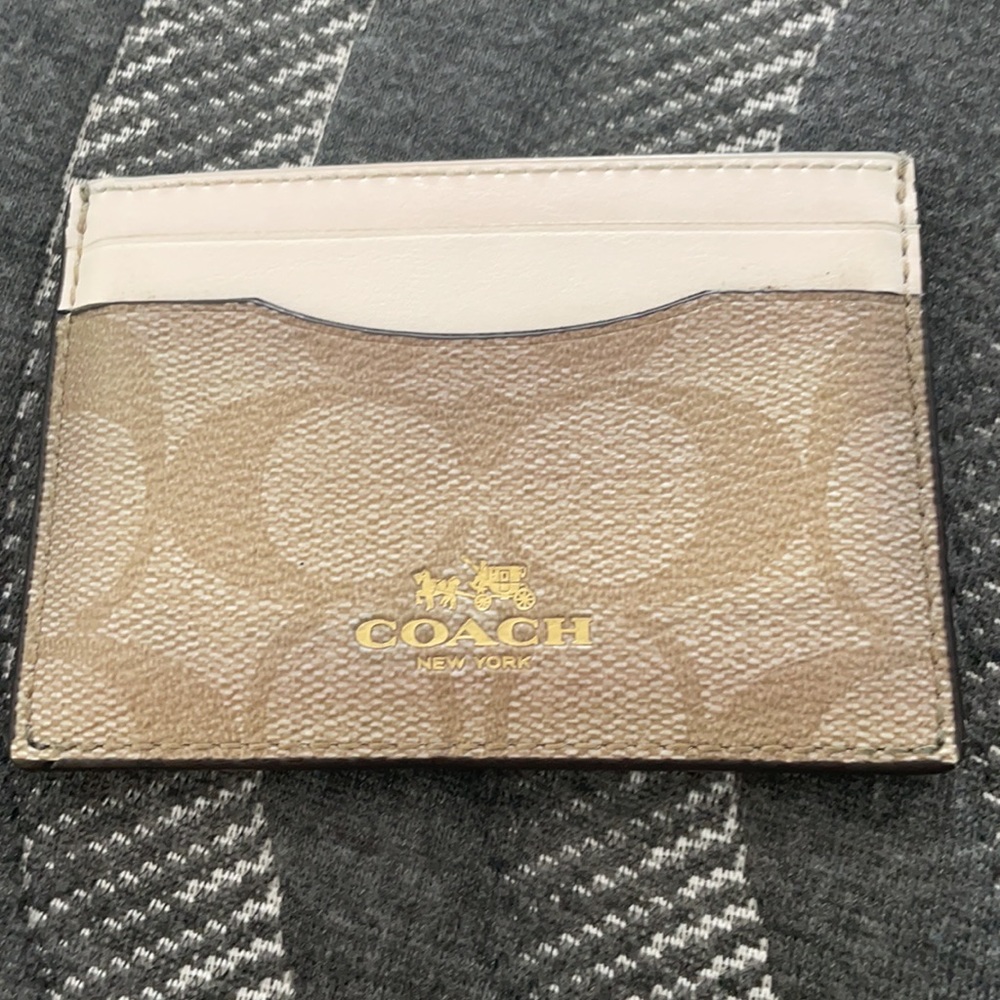 Coach Card Holder